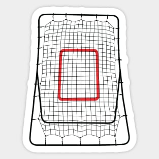 Baseball Pitching Net Clipart Stickers Sticker